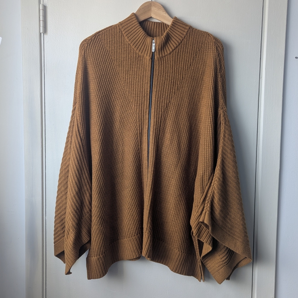 Lululemon Softer Still Wrap Knit Sweater